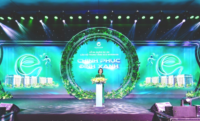 01-1754889270-9538-1754894346 Lễ ra quân và mở bán căn hộ trung tầng ven sông Thái Bình - Eco Riverside. Ảnh: Ecopark Hải Dương