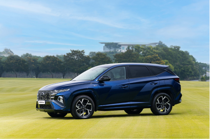 1-1754158211-7336-1754158327 Hyundai Tucson thuộc phân khúc SUV cỡ C. Ảnh: HTV