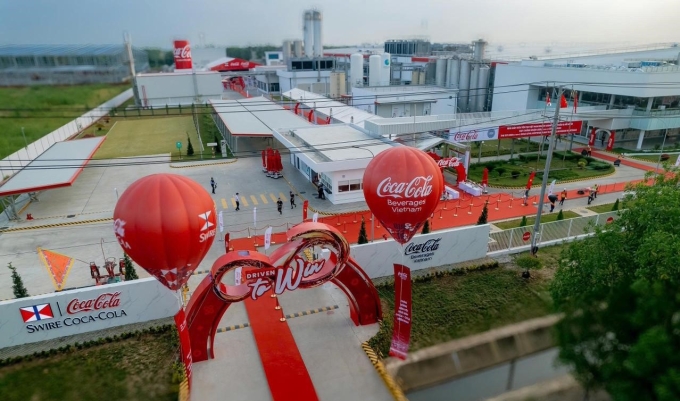 1-1754310996-9473-1754311547 Toàn cảnh nhà máy Coca-Cola tại Tây Ninh trong ngày lễ khánh thành. Ảnh: Coca-Cola Việt Nam