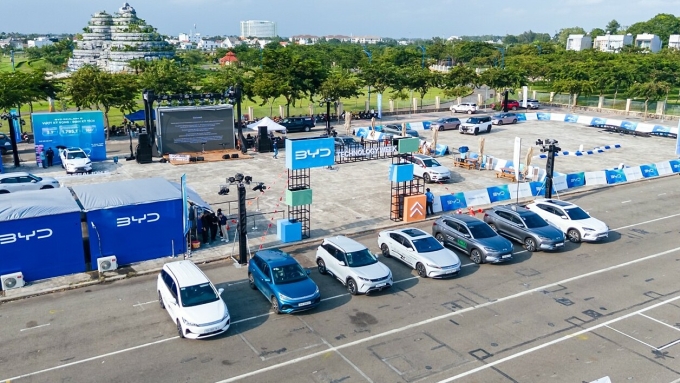 1-1754468582-1754468604-2850-1754468691 Không gian sự kiện do BYD Việt Nam tổ chức. Ảnh: BYD