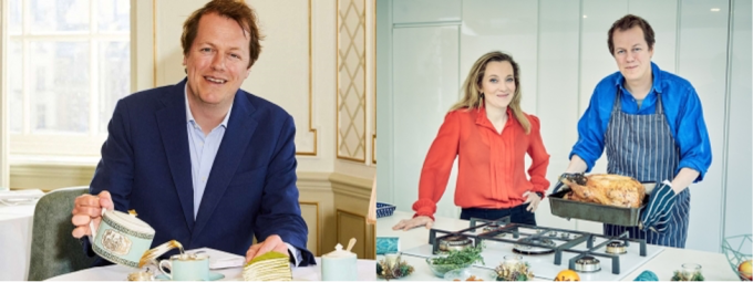 1-1754821247-2340-1754821616 Tom Parker Bowles trong một buổi trà chiều và tham gia show truyền hình về ẩm thực. Ảnh: News Licensing