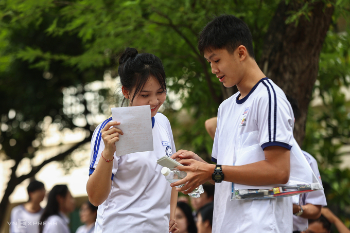 233a7905-1754281395-5855-1754281702 Thí sinh TP HCM thi tốt nghiệp THPT 2025. Ảnh: Quỳnh Trần