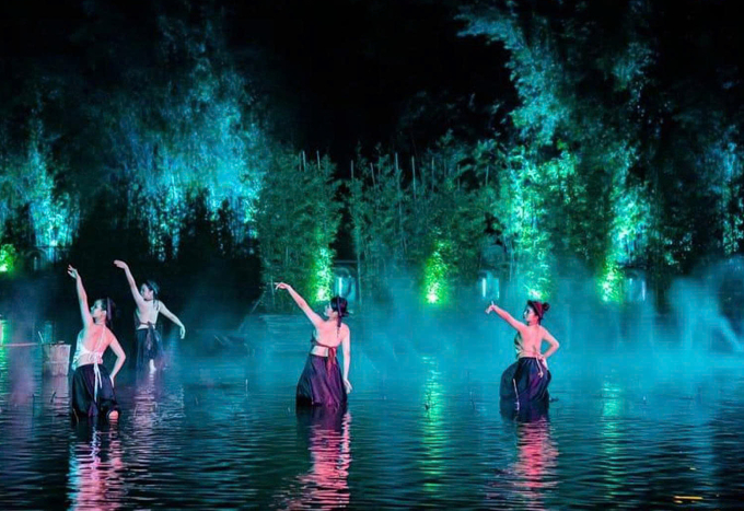 525854231-1167691398738447-875-4060-2368-1754236431 Show diễn thực cảnh Tinh hoa Bắc Bộ. Ảnh: BTC