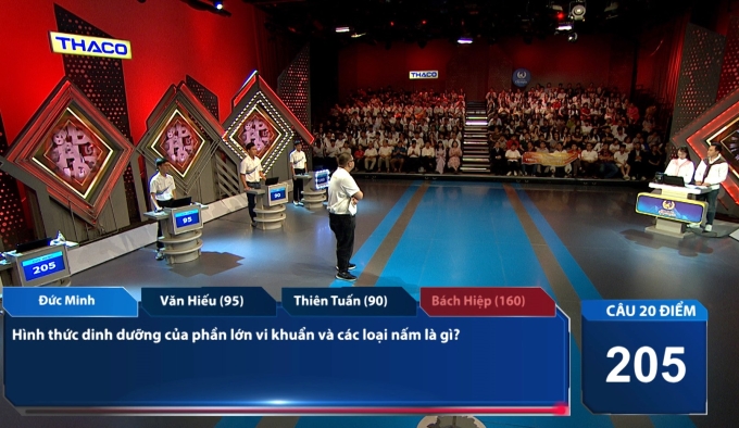 533396808-1184617027023330-547-1559-8064-1755426657 Câu hỏi về lĩnh vực sinh học trong phần thi Về đích của Lê Đức Minh, phát sóng chiều 17/8. Ảnh: VTV