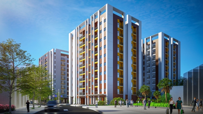 anh-6-1755657023-5387-1755657236 Phối cảnh công trình nhà ở xã hội tại phường An Xuyên, tỉnh Cà Mau do Công ty TNHH T&T Land Cà Mau làm chủ đầu tư. Ảnh: T&T Group