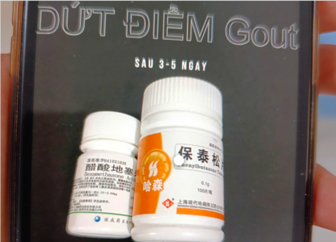 anh-chup-man-hinh-2025-08-19-l-8085-8968-1755582298 Hình ảnh loại thuốc cấm bệnh nhân mua trên mạng xã hội. Ảnh: Bệnh viện cung cấp
