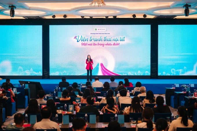 bs1-1755142415-2549-1755142603 Toàn cảnh buổi sinh hoạt khoa học Viên tránh thai nội tiết: một mũi tên trúng nhiều đích. Ảnh: Organon