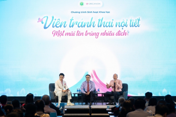bs2-1755142427-6116-1755142603 TTND. PGS.TS.BS. Huỳnh Nguyễn Khánh Trang và TS.BS. Lê Quang Thanh chia sẻ trong phiên tham luận tại sự kiện. Ảnh: Organon