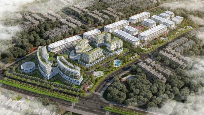 calyx-residence-4-1754696272-3424-1754696540 Phối cảnh dự án Khu nhà ở xã Uy Nỗ với sản phẩm thấp tầng, nhà xã hội. Ảnh: Tổng công ty 319