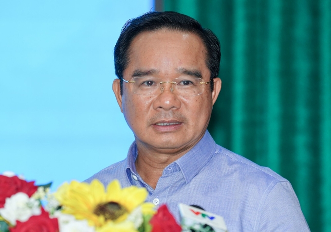 dsc05420-1754292908-2607-17542-2997-6336-1754294611 Chủ tịch UBND TP HCM Nguyễn Văn Được phát biểu tại buổi họp. Ảnh: Trường Hà