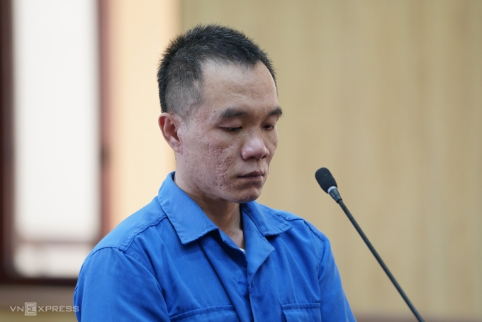 duong-huu-tri-1755513877-3066-1755513947 Dương Hữu Trí tại tòa. Ảnh: Trường Hà