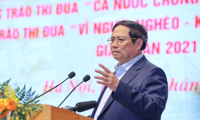 img6209-1750589034232220745005-8475-2073-1755077149 Thủ tướng Phạm Minh Chính phát biểu tại hội nghị. Ảnh: VGP
