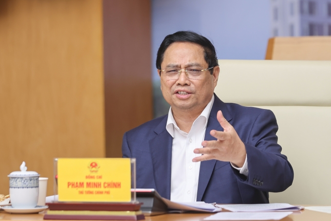 img9333-1755316269702133530807-5198-2401-1755325728 Thủ tướng Phạm Minh Chính phát biểu chỉ đạo tại hội nghị về phát triển nhà ở xã hội, ngày 16/8. Ảnh: VGP