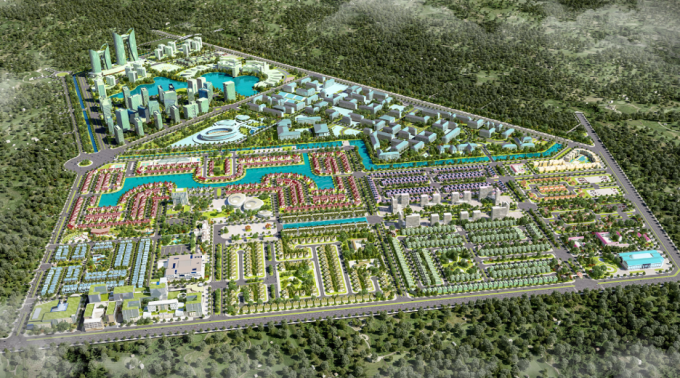 picture1-1754112066-5713-1754112213 Phối cảnh khu đô thị E.City Tân Đức. Ảnh:Tập đoàn Tân Tạo