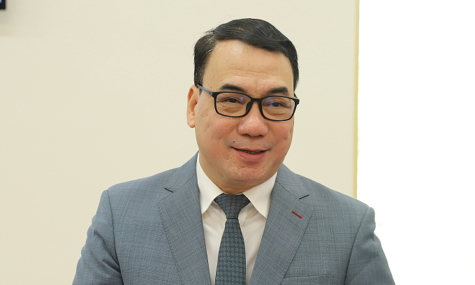 pt-o-ng-quang-jpg-1754045607-1-7983-2584-1754046008 TS.BS Nguyễn Ngô Quang, Cục trưởng Cục Khoa học Công nghệ và Đào tạo, Bộ Y tế phát biểu tại buổi lễ. Ảnh: Phạm Thương