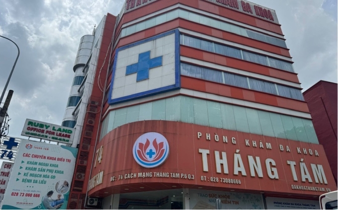 thang-tam-1-1755244514-7309-1755244915-1 Phòng khám đa khoa Tháng Tám. Ảnh: Sở Y tế TP HCM