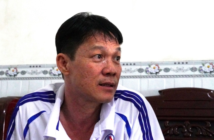 thay-tam-jpg-1755405317-1170-1755405600 Ông Trần Văn Tâm tại nhà riêng ở xã Phan Ngọc Hiển, tỉnh Cà Mau. Ảnh: Chúc Ly