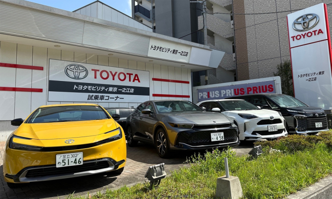 toyota-1-1753925366-1168-1753925593 Một đại lý của Toyota ở Tokyo, Nhật Bản. Ảnh: Toyota