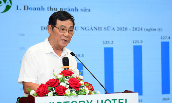 trung-1754995739-1754995758-1606-1754996980 PSG TS Trần Quang Trung - Chủ tịch Hiệp hội Sữa Việt Nam. Ảnh: Linh Đan